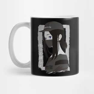 Cool Sad Anime Demonic Girl Mug